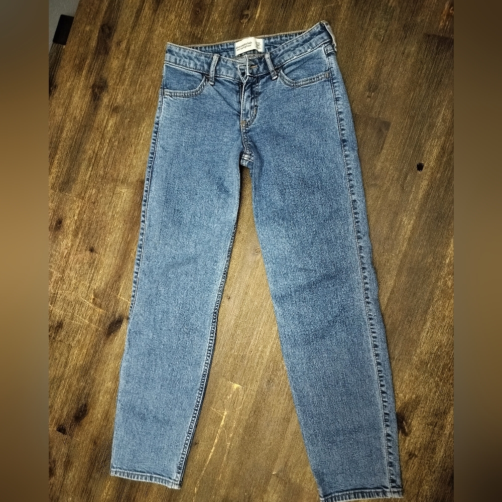 Abercrombie Kids Blue Straight Leg Jeans
